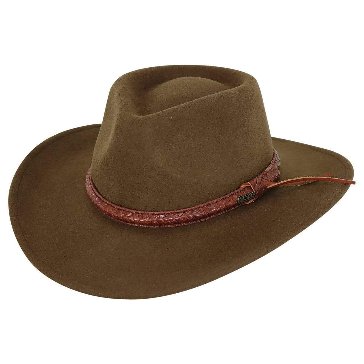 The Territory Ahead Outback Wool Felt Hat by Pendleton - Brown / Medium