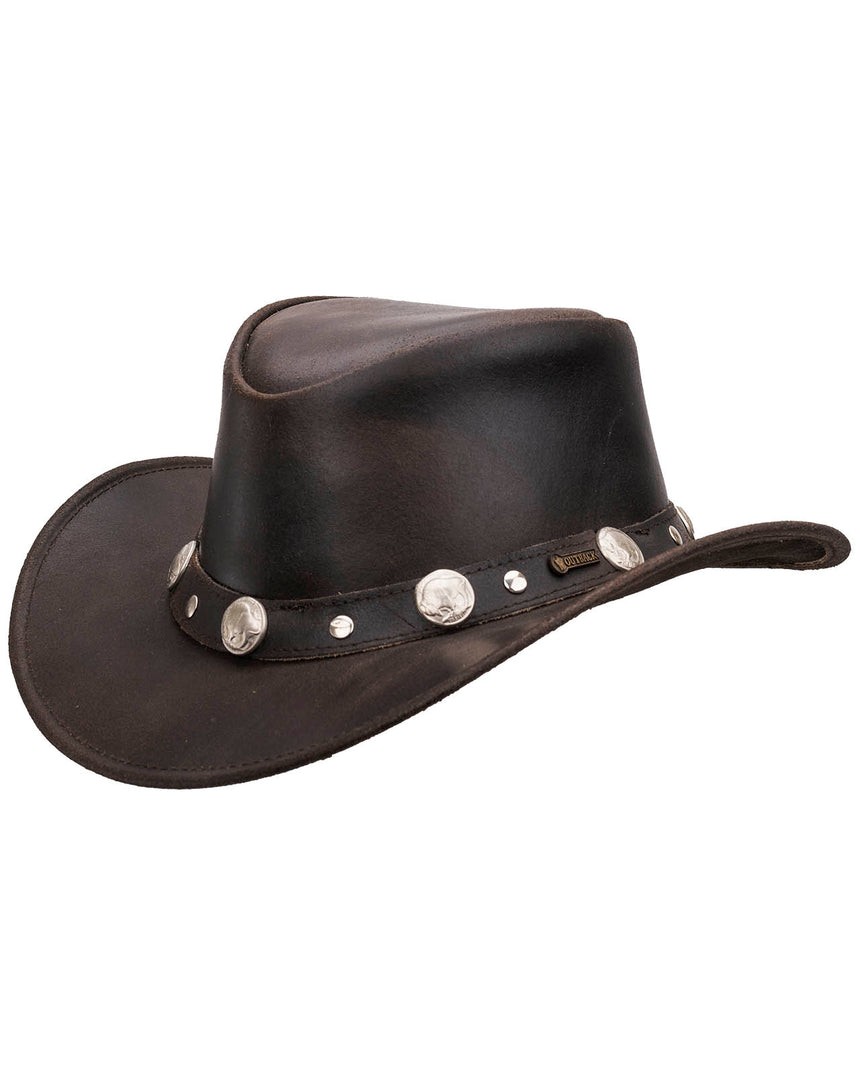 Rawhide Leather Hat