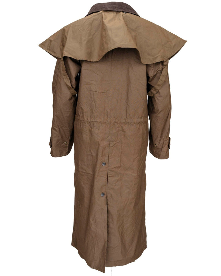 Pathfinder Oilskin Duster Coat  Duster Coats by Outback Trading Company –