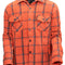 Outback Trading Company Men’s Chad Button up Fleece Big Shirt Burnt Orange / SM 42188-BTO-SM 789043422177 Fleece