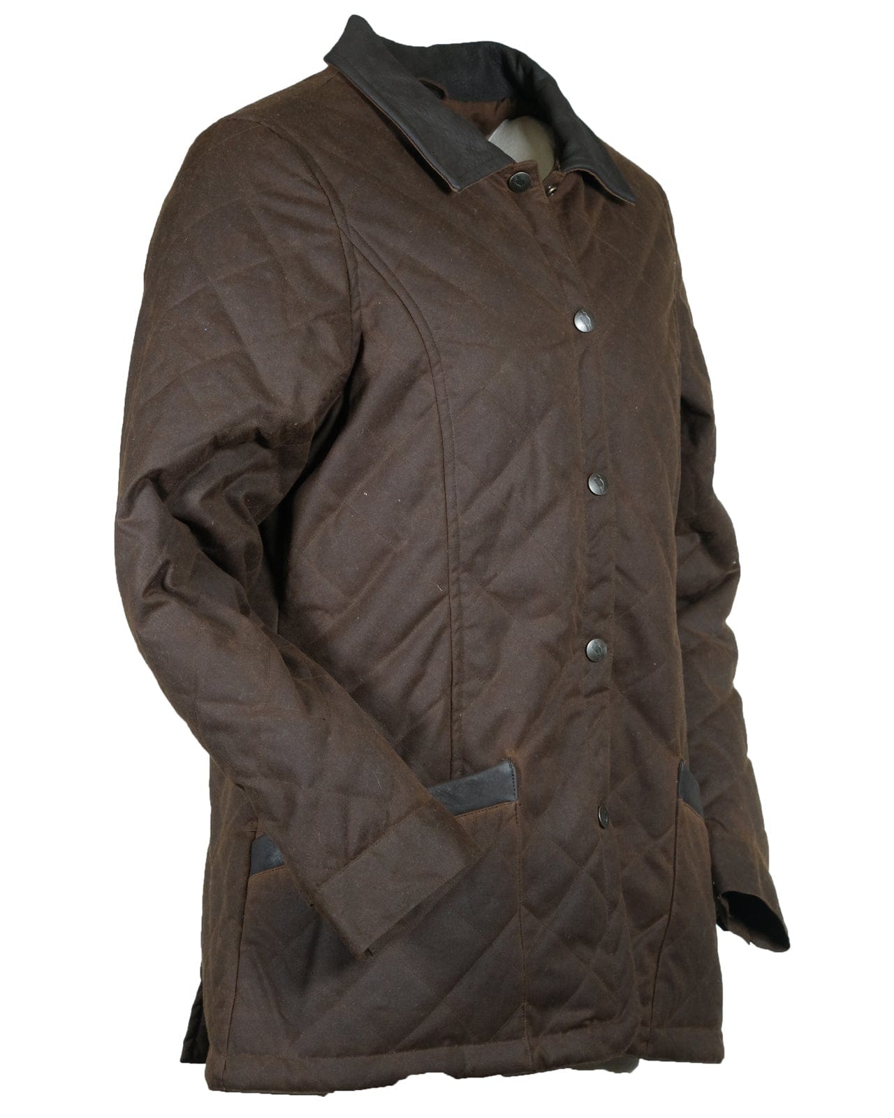 Women s Oilskin Barn Jacket OutbackTrading