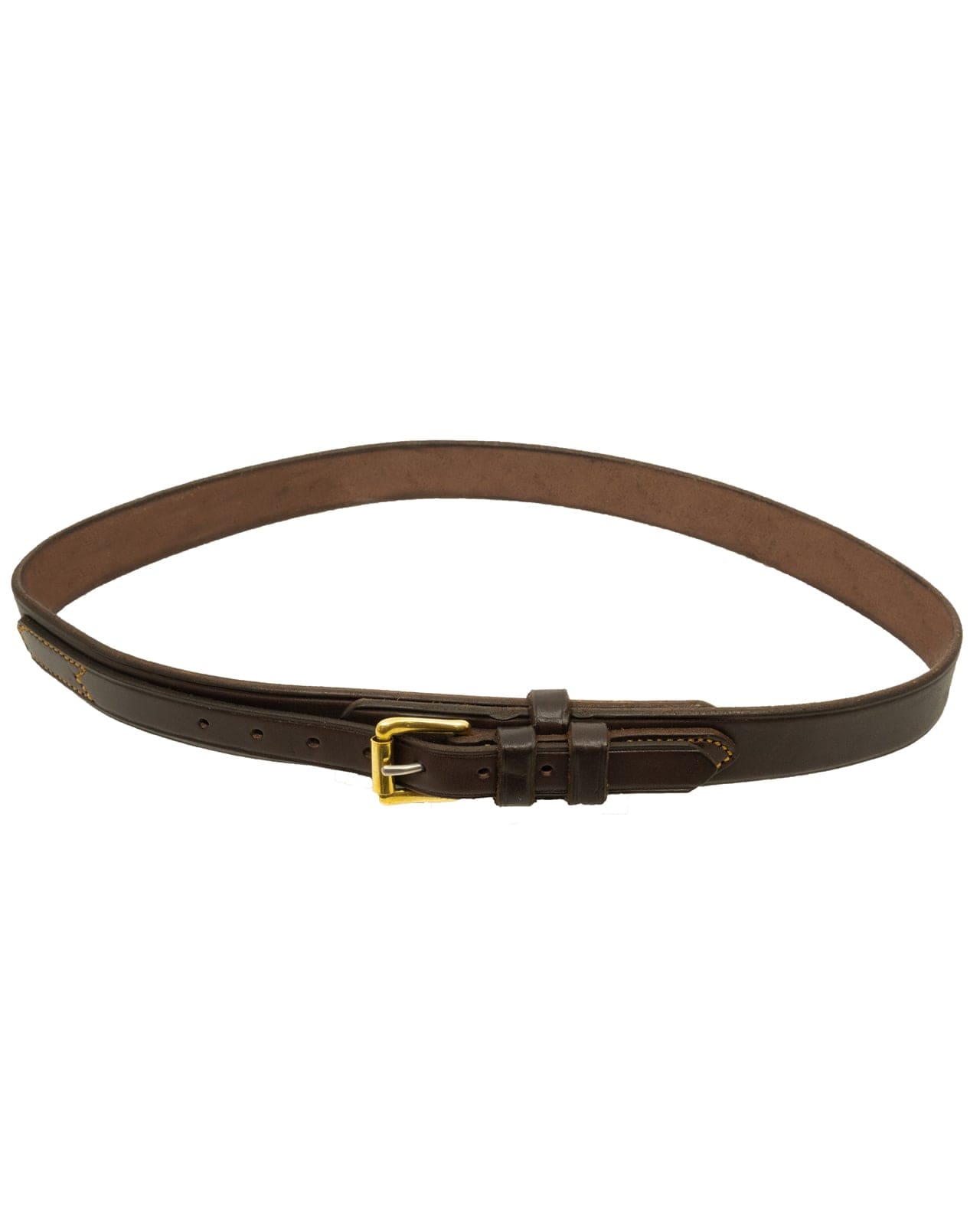 Ranger offers Gun Bet 10-12oz English bridle leather 5 oz latigo leather backing totaling 15 to 18 oz gun belt by far the best on the market