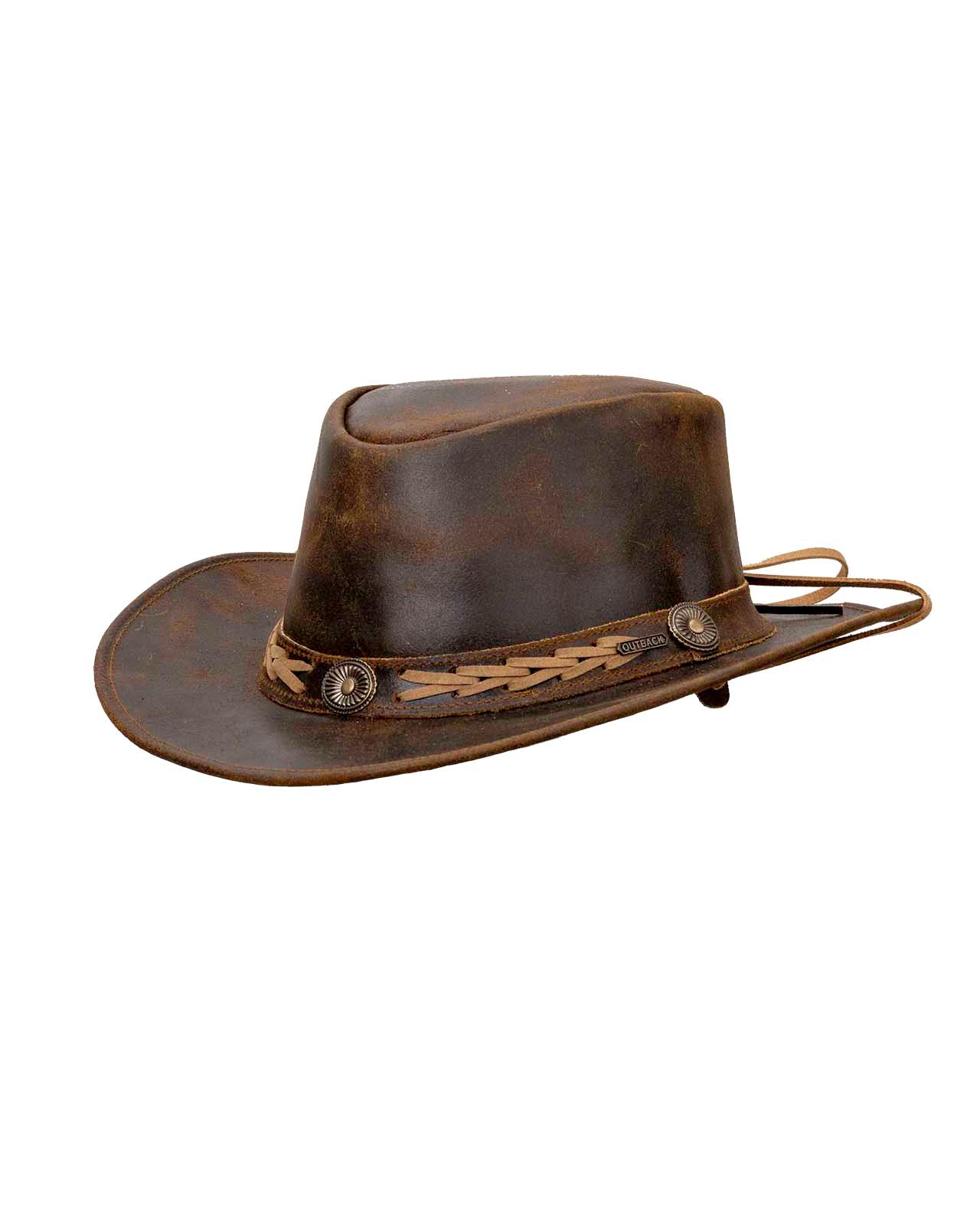 Ridge Leather Hats by Outback Trading Company OutbackTrading