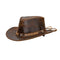 Outback Trading Company Ridge Leather Hat Brown / SM 13011-BRN-SM 789043376104 Leather Hats