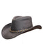 Outback Trading Company Showdown CHOCOLATE / SM 13018-CHO-SM 789043423969 Leather Hats