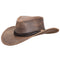 Outback Trading Company Dawson Leather Hat Smoke / SM 13014-SMK-SM 789043377286 Leather Hats