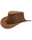 Outback Trading Company Wagga Wagga Leather Hat Tan / SM 1367-TAN-SM 789043398090 Leather Hats