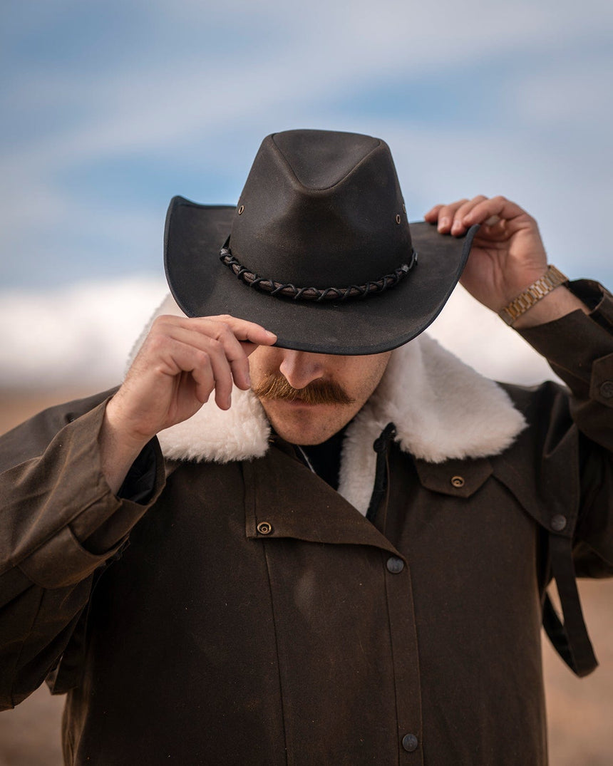 Outback Trading Company Bootlegger Oilskin Hat Oilskin Hats