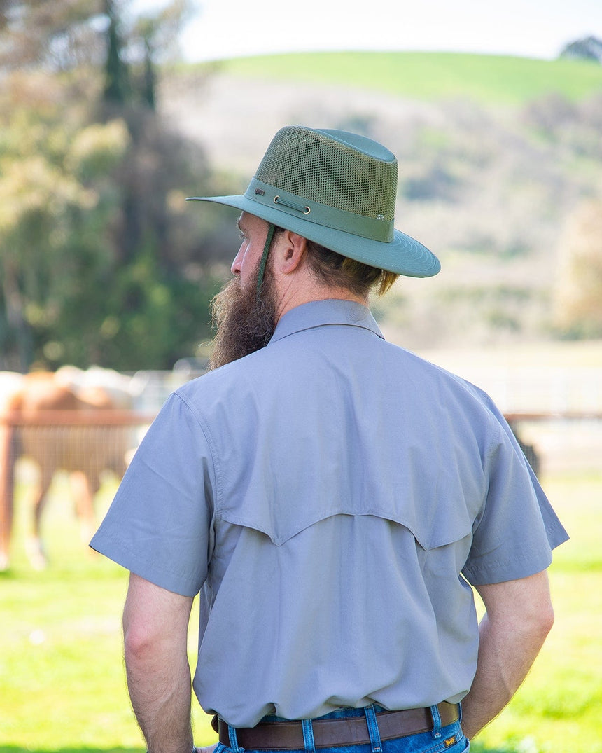 Outback Trading Company River Guide with Mesh Hat (II) Outdoor Hats