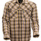 Outback Trading Company Men’s Greyson Shirt Brown / SM 40258-BRN-SM 789043416282 Shirts & Tops