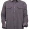 Outback Trading Company Men’s Bryce Corduroy Button Up Shirt Charcoal / SM 40259-CHR-SM 789043416404 Shirts & Tops