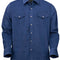 Outback Trading Company Men’s Bryce Corduroy Button Up Shirt Navy / SM 40259-NVY-SM 789043416589 Shirts & Tops