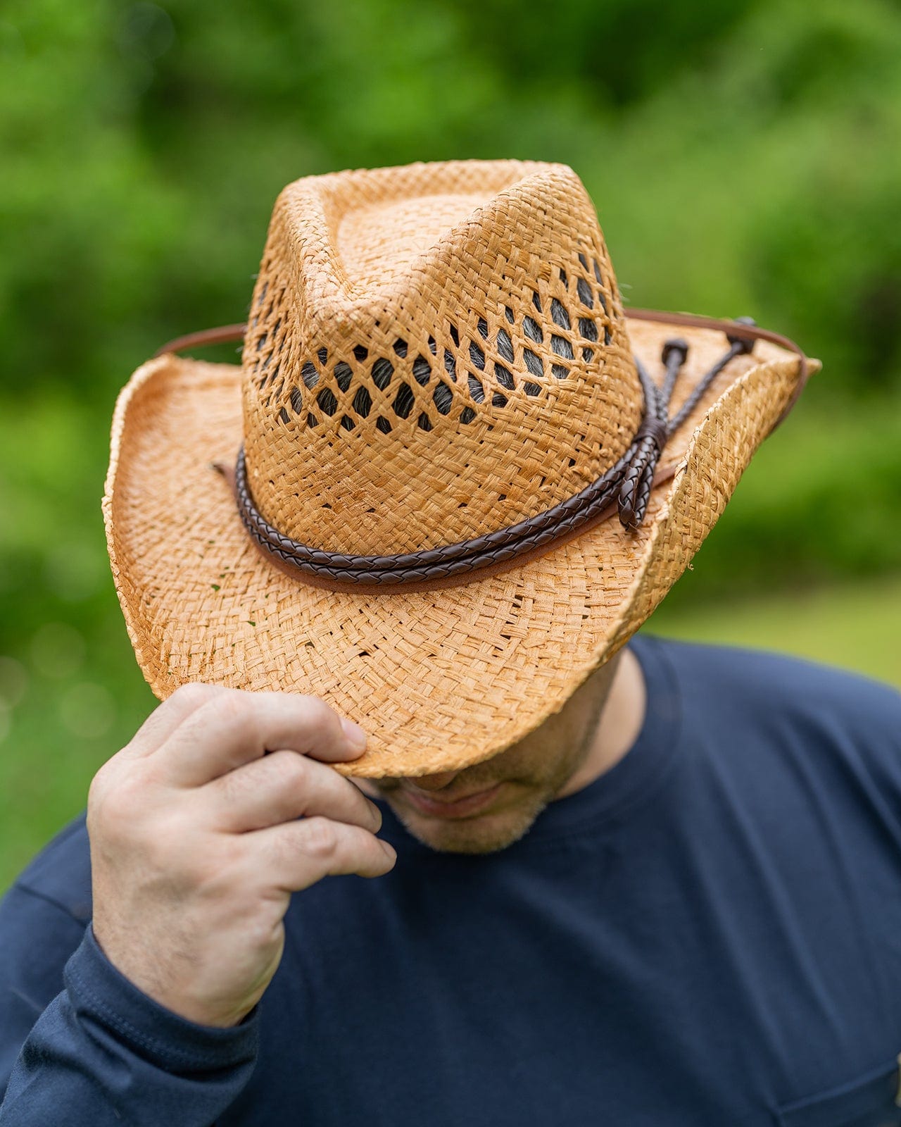 Outlet Outback Trading Company Brown Wool Fedora Hat