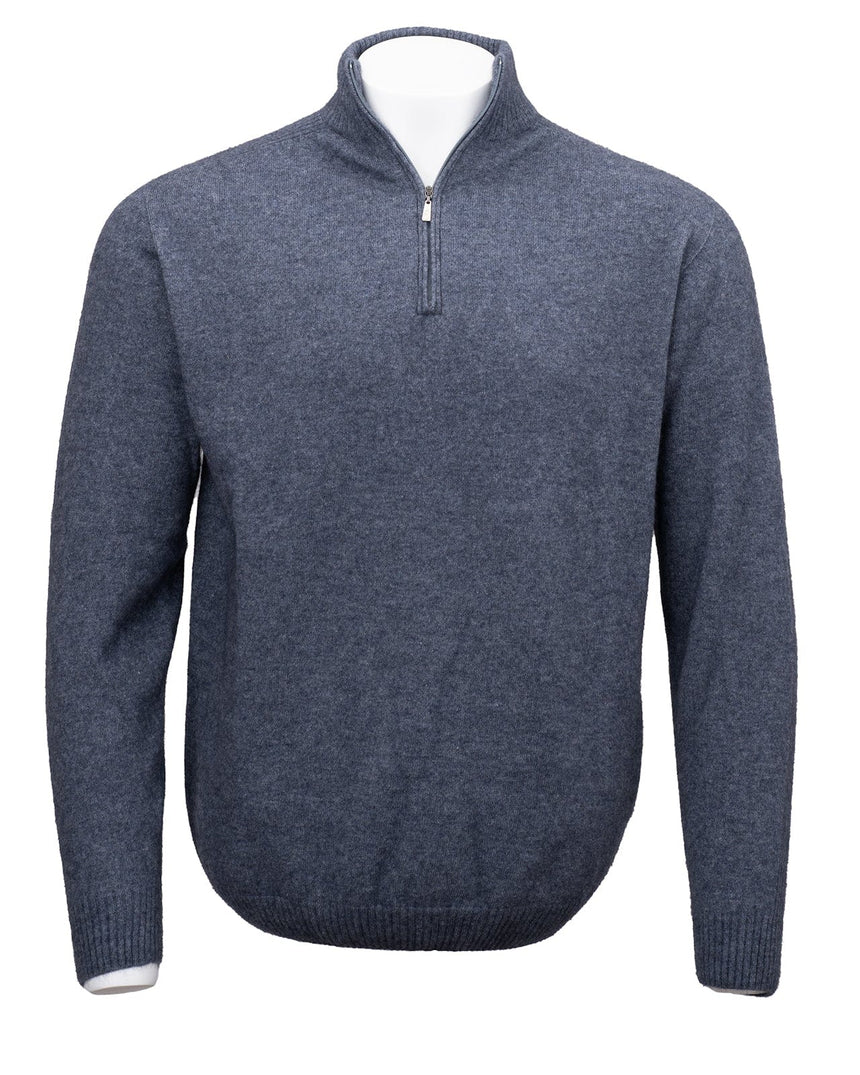 Outback Trading Company Men’s Palmerston Merino Sweater Sky Blue / SM 6537-SKY-SM 789043391091 Sweaters