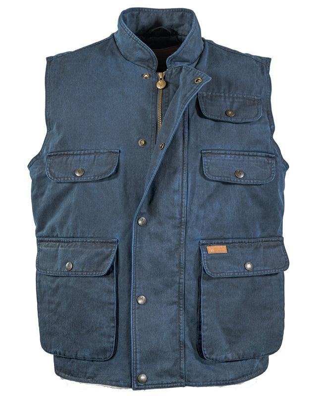 Men's Quick Drying Multi Pockets Fishing Vest, Navy / XL / Men