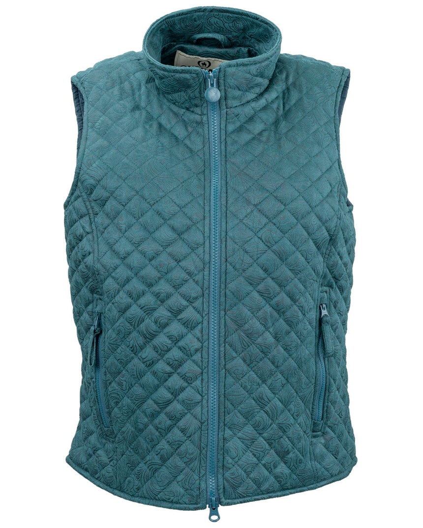 Outback Trading Company Women’s Wilona Vest Turquoise / SM 29640-TUR-SM 789043421118 Vests