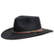 Outback Trading Company Broken Hill Wool Hat Black / SM 1392-BLK-SM 089043134491 Wool Felt Hats