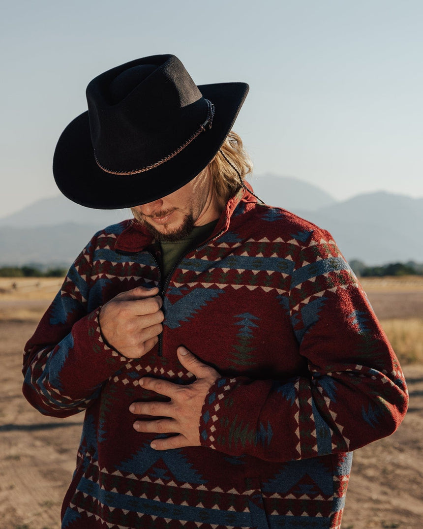 Outback Trading Company Broken Hill Wool Hat Wool Felt Hats