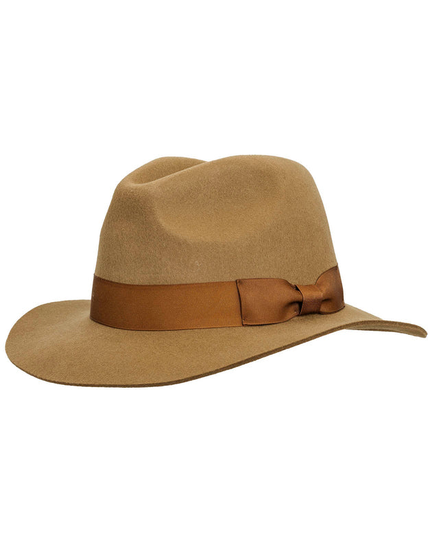 Outback Trading Company Classic Oak Wool Hat Brown / SM 1166-BRN-SM 089043313674 Wool Felt Hats