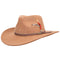 Outback Trading Company Cooper River Wool Hat Heather Cognac / SM 1391-HCG-SM 789043387759 Wool Felt Hats