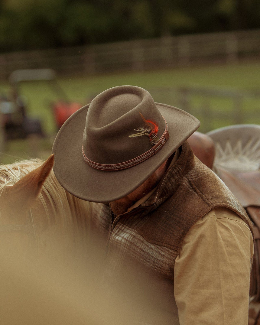 Outback Trading Company High Country Wool Hat Wool Felt Hats