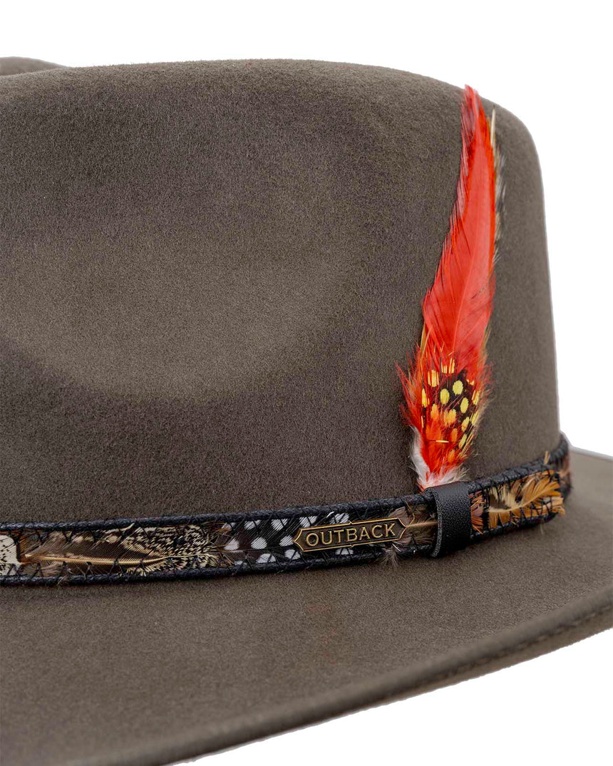 Outback Trading Company Santa Fe Wool Hat Wool Felt Hats