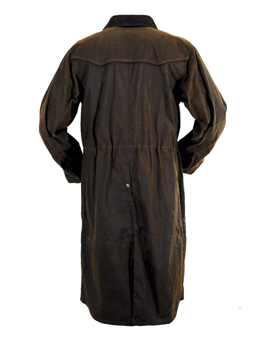 Pathfinder Oilskin Duster Coat  Duster Coats by Outback Trading Company –