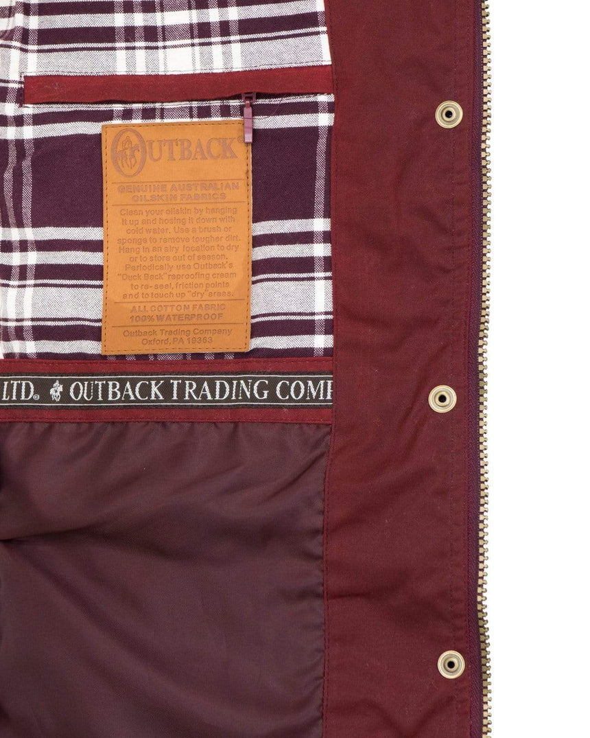 Women's Jill-A-Roo Oilskin Jacket  Jackets by Outback Trading Company –