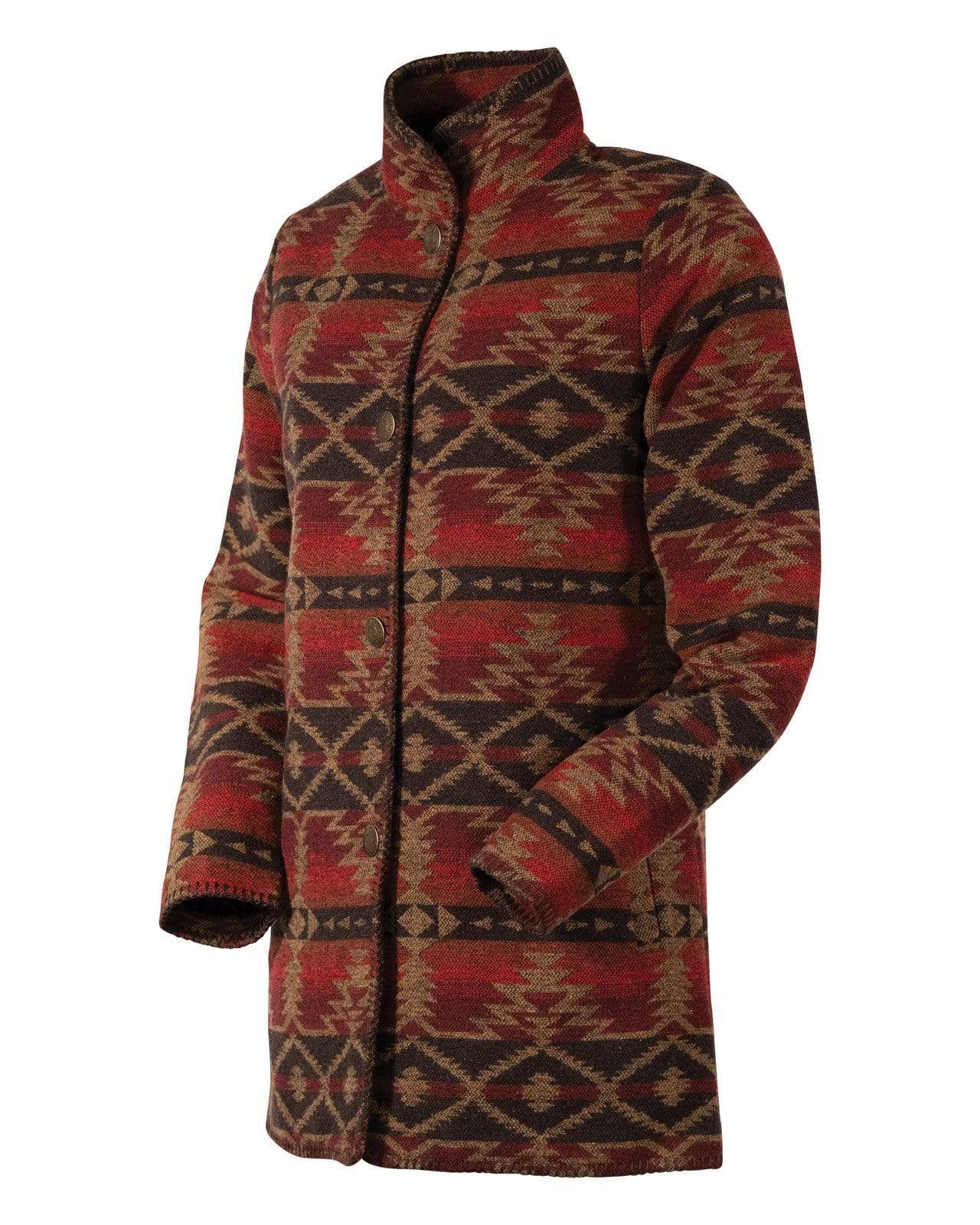 Jackets & Coats  Vintage Full Zip Brocade Tapestry Jacket Brown
