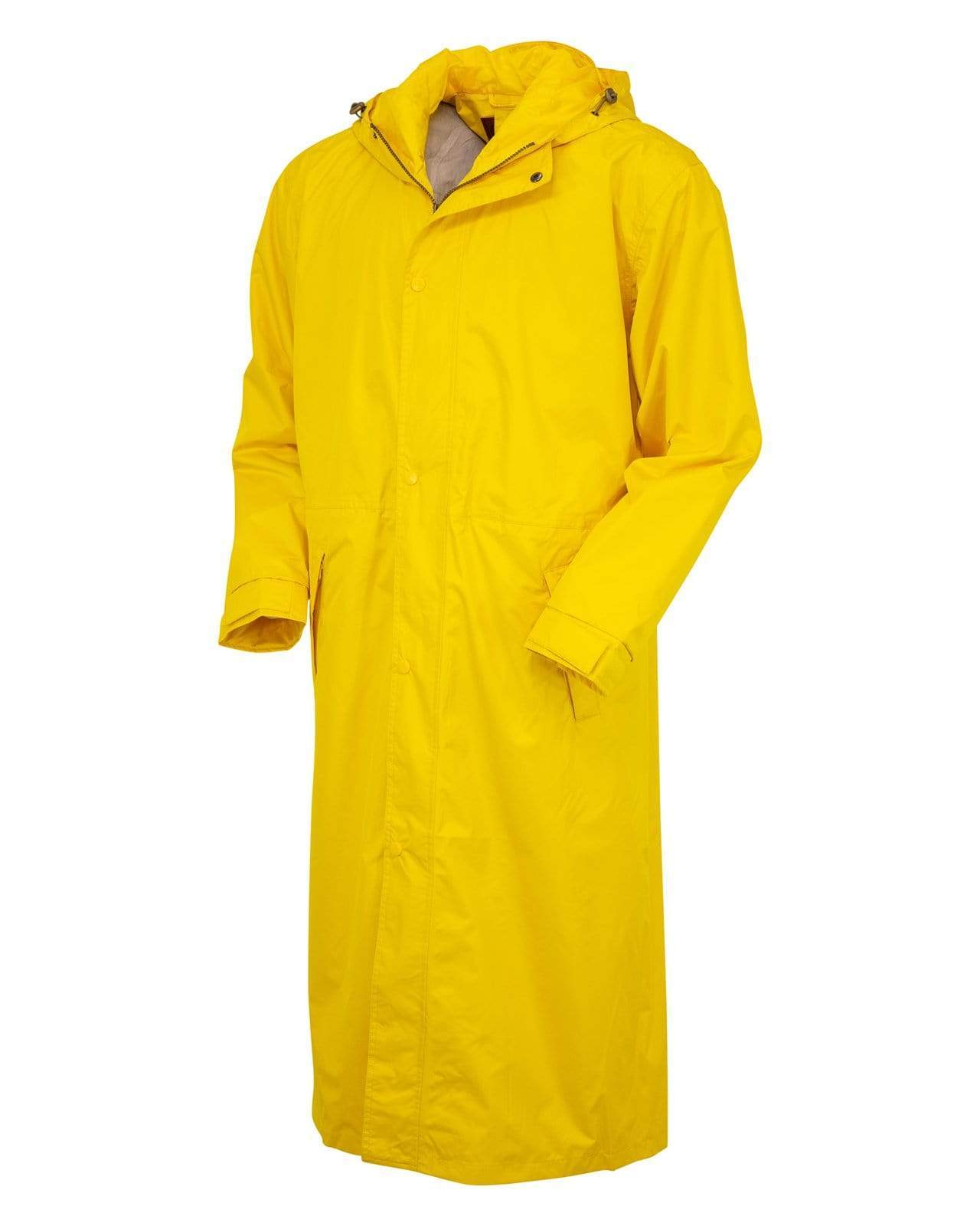 Mens waterproof hot sale duster coat