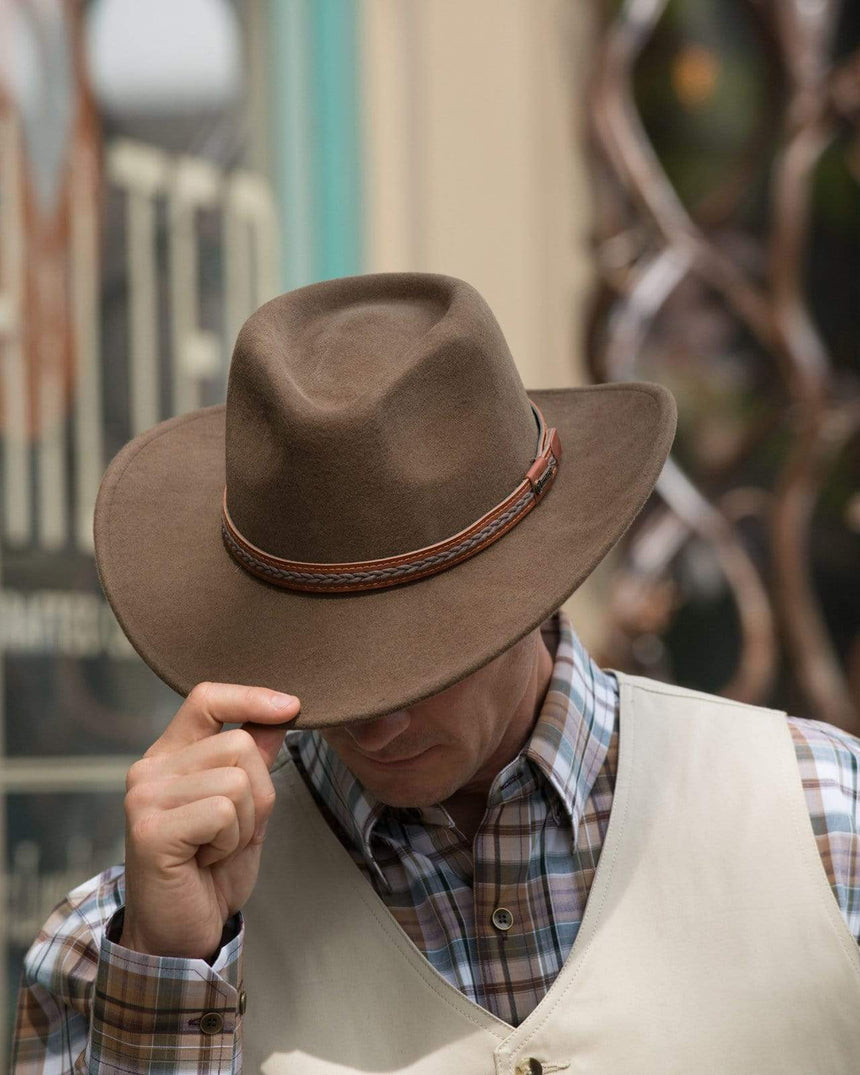 High Country  Wool Felt Hats by Outback Trading Company