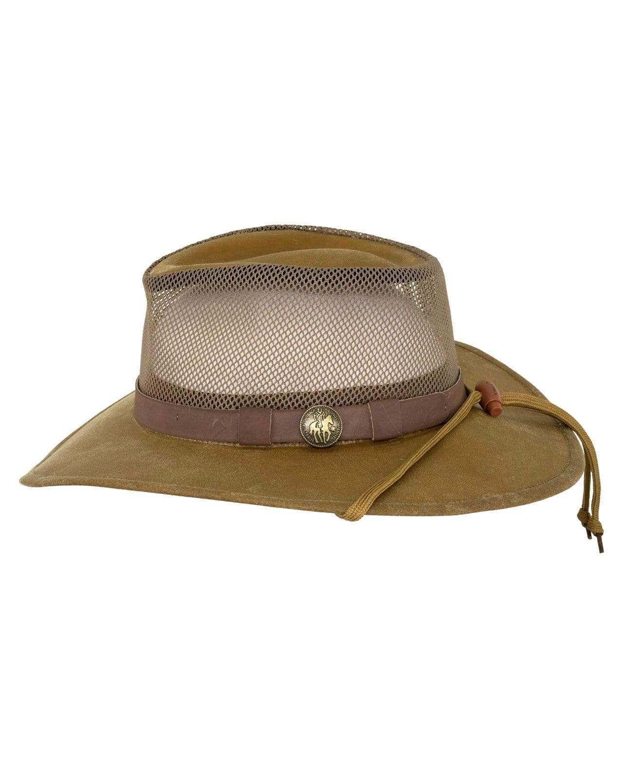 Kodiak with Mesh | Oilskin Hats by Outback Trading Company 