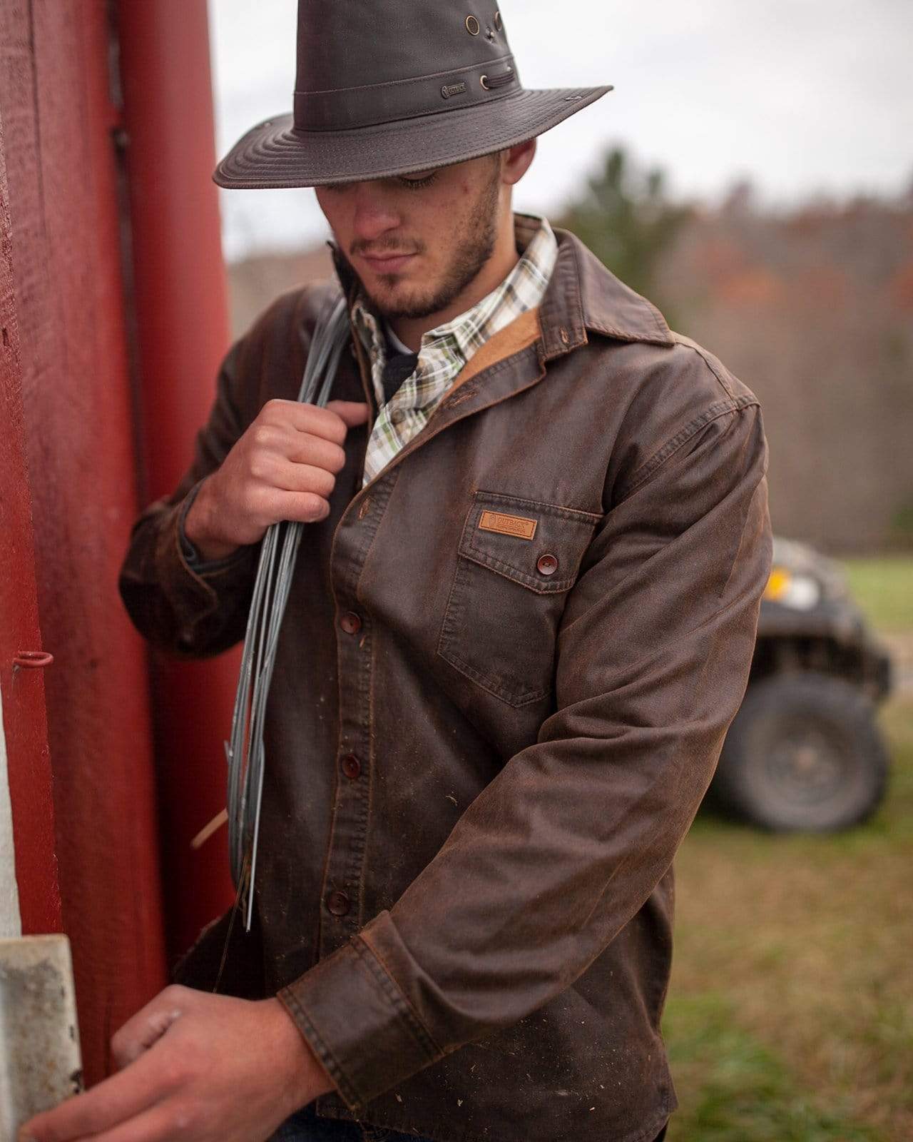 Mens Oilskin Jackets - Outback Trading Company