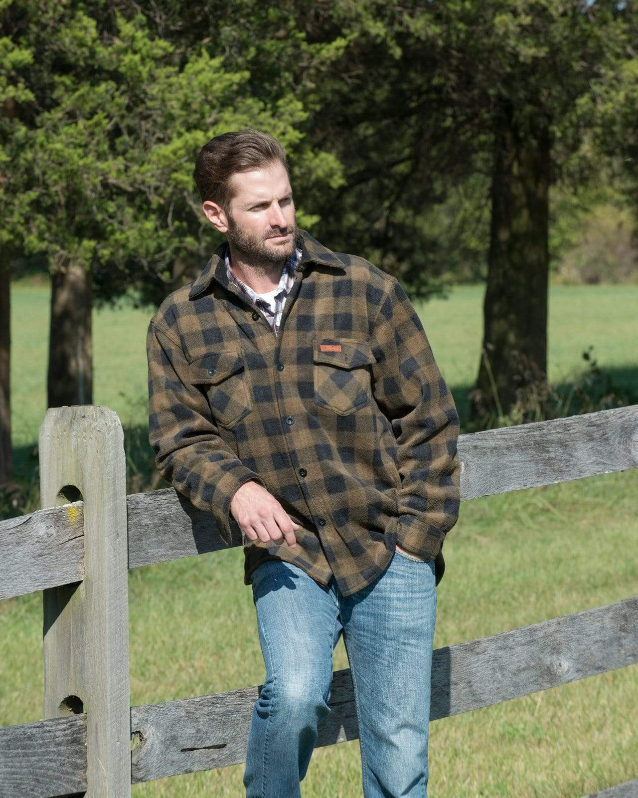 Men's Fleece Big Shirt | Fleece by Outback Trading Company